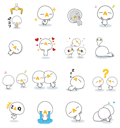 Lineスタンプに無料ダウンロードできるサントリー 南アルプスの仲間たち やj Com ざっくぅ りそな 動く りそにゃ の3種類を追加 S Max