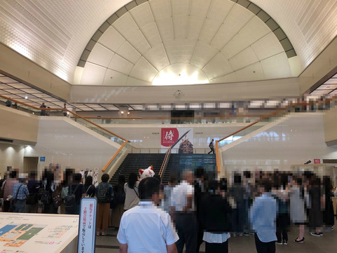 福岡市博物館「侍展」の刀剣乱舞コラボ初日の様子5