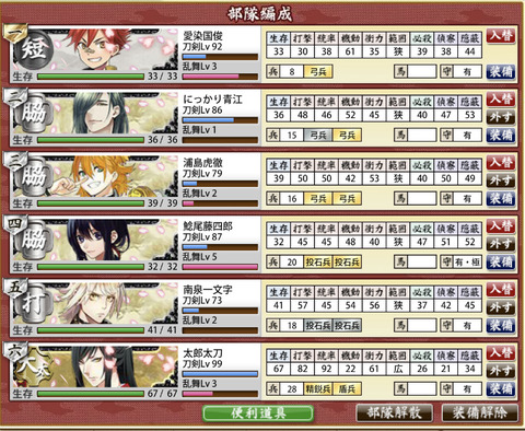 昼夜1編成例
