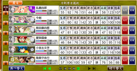 暇だし初期メン晒そうぜ みんなそれぞれ差異あって面白いね 非公式 刀剣乱舞攻略速報 暇だし初期メン晒そうぜ みんなそれぞれ差異あって面白いね 非公式 刀剣乱舞攻略速報