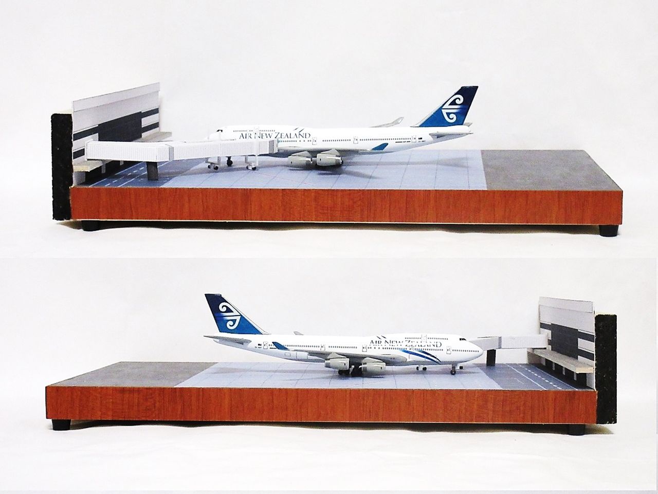 400分の1 空港ジオラマ ローディングエプロン : ミニチュア製作