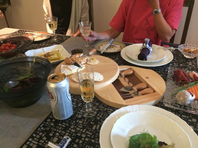 ロンドンで手巻き寿司パーティー Precious Time