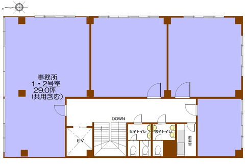 １＋２号室