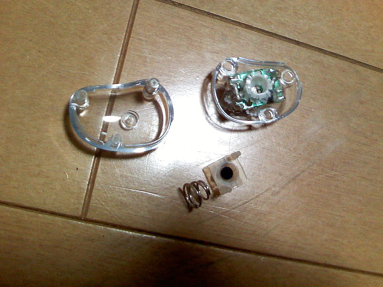 回ると光る led 自転車