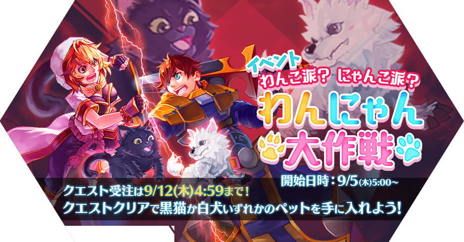 ラグマス わんにゃん大作戦が明日より開始 性能まとめ むりなくかきん ラグマス わんにゃん大作戦が明日より開始 性能まとめ むりなくかきん