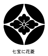 家紋 家紋検索 七宝に花菱紋