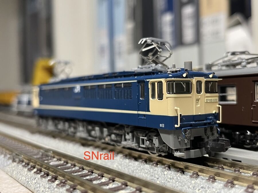 TOMIX EF65下関仕様 3両目の整備！ : SN総合車両所のブログ