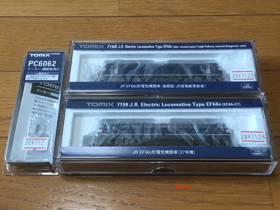 TOMIX EF66-0新更新色・27号機 新製品入線整備！ : SN総合車両所