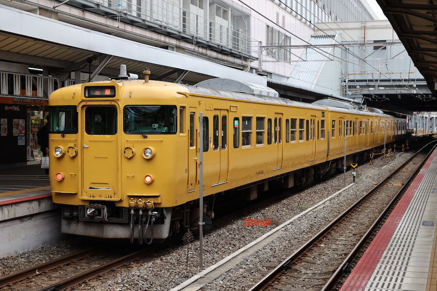 国鉄岡山の113系と381系やくも号を満喫！その2 : SN総合車両所のブログ