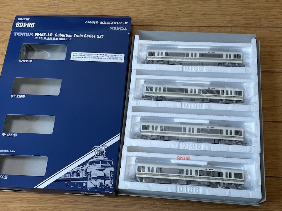 けい 楽天市場】221系近郊電車増結セット（4両）【TOMIX・98468】「鉄道模型