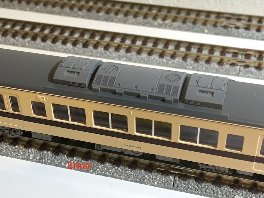 TOMIX 117系100番台から下関のC−103編成を製作する : SN総合車両所の