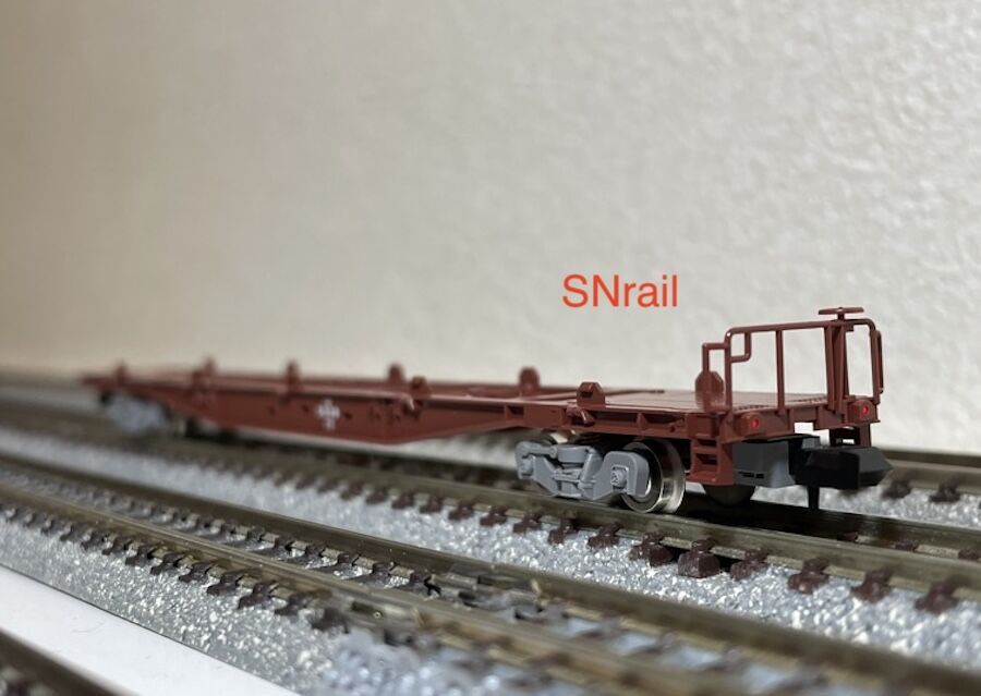 鉄道 部品 国鉄 コンテナ コキ 50000型 脱着式テールライト トミックス コキ50000系グレー台車 テールライト付き コンテナ車