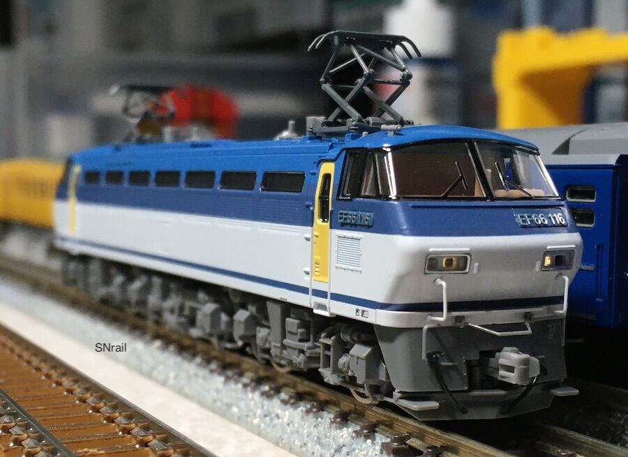 TOMIX EF66 26精密加工品 TOMIX EF66 26精密加工品 国鉄 EF66-0形電気機関車(前期型・ひさし