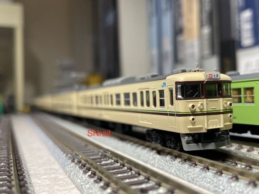 TOMIX 115系福知山色の「タイプ品」を見てみる！ : SN総合車両所のブログ