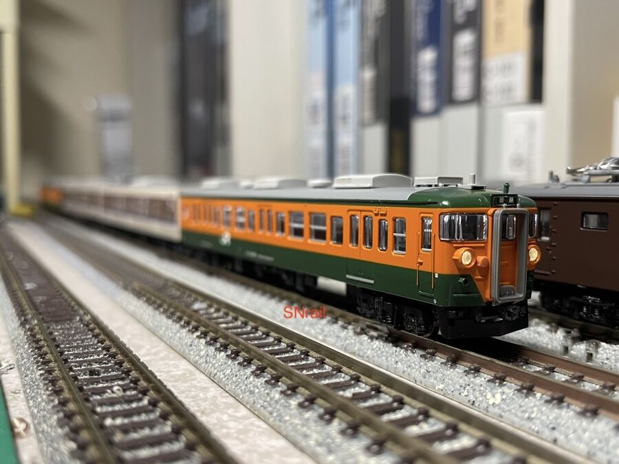マイクロエース 113系「かぼちゃオレ」やっと整備完了！ : SN総合車両