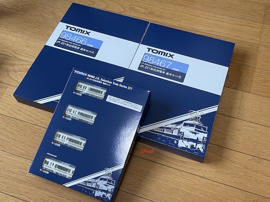 TOMIX 221系の導入 : SN総合車両所のブログ