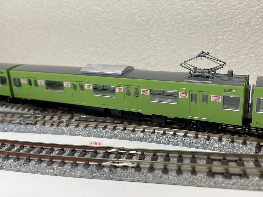 TOMIX 201系(JR西日本30N更新車・ウグイス) 入線整備！ その2