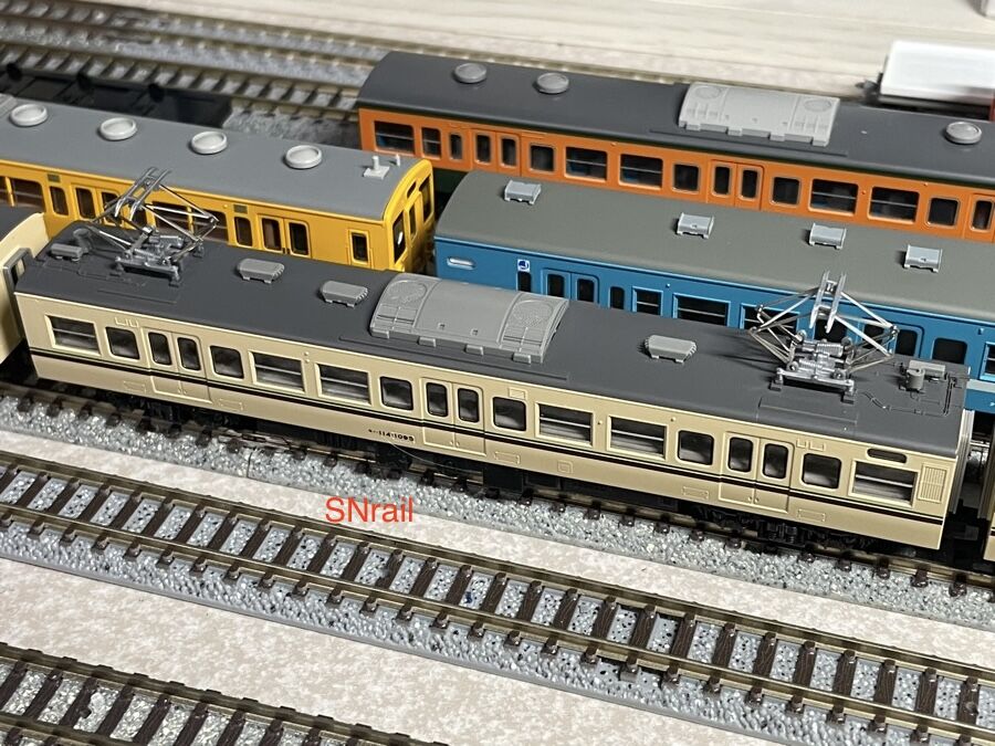 TOMIX92923 JR 115系 1000番台福知山色 TOMIX 115系福知山色の「タイプ品」を見てみる！ : SN総合車両所のブログ