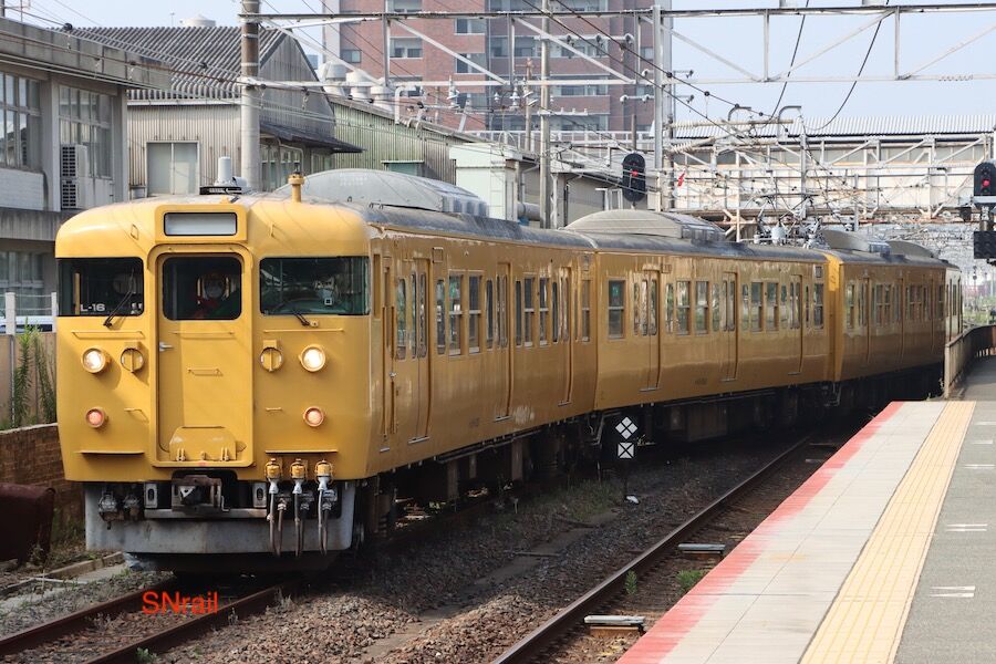 115系の廃車回送？を緊急撮影する : SN総合車両所のブログ