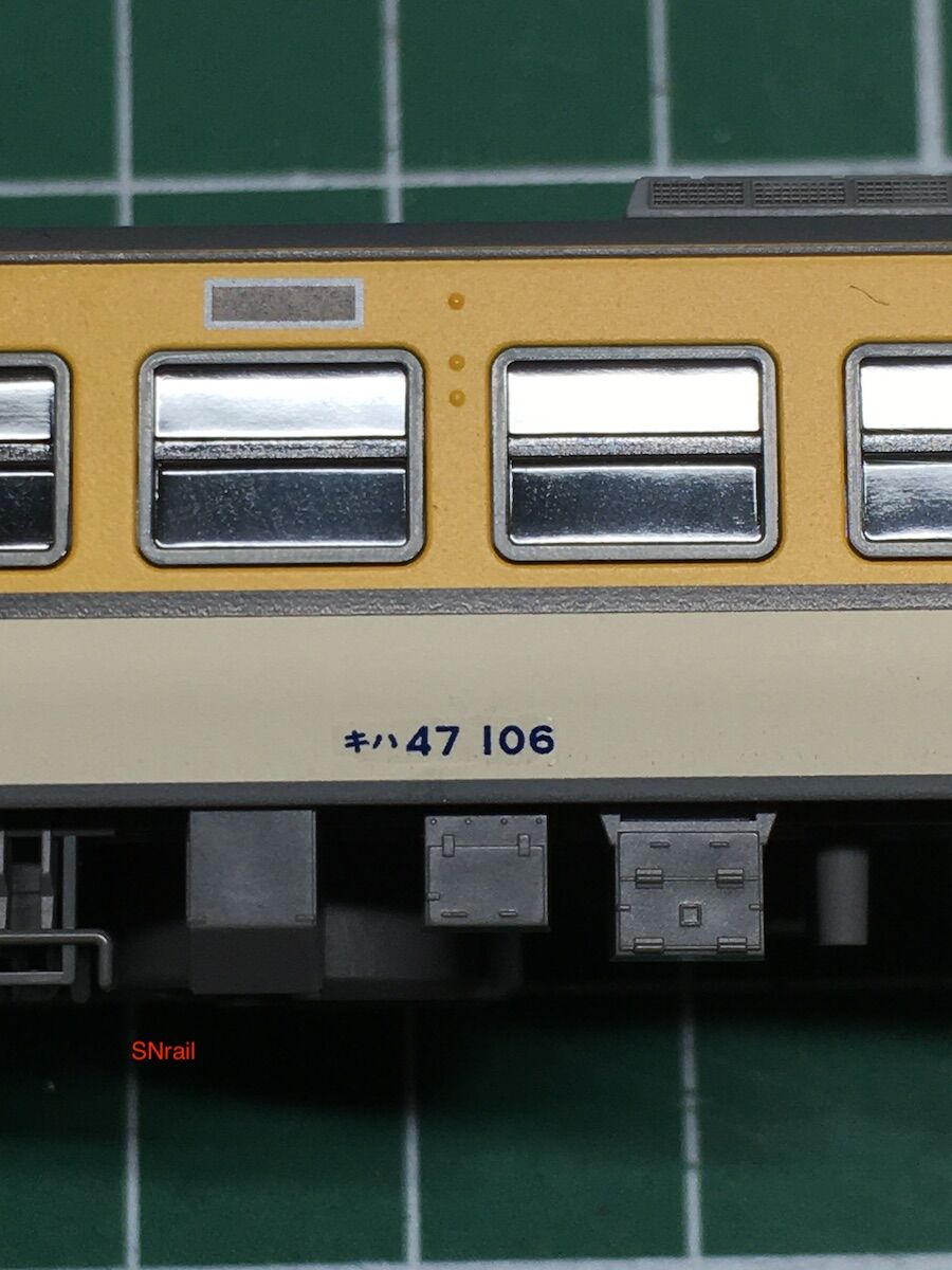 鉄道　鉄道部品　キハ40 検査枠 JR キハ40-1700形ディーゼルカー(国鉄一般色)セット ｜製品情報