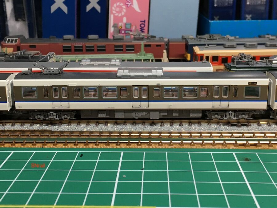 TOMIX115系N40更新車を改善する その3+完成 : SN総合車両所の TOMIX115系N40更新車を改善する その3+完成 : SN総合車両所の