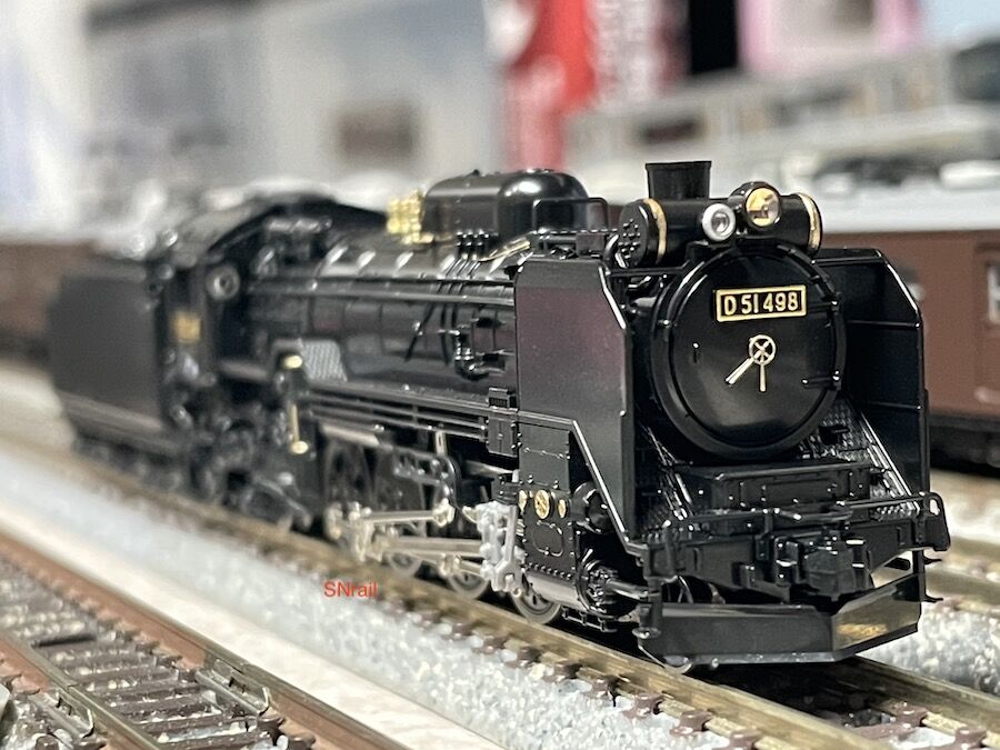 ◇新品・未使用◇KATO京都駅店特製品D51 498(副灯付) ◇新品・未使用◇KATO京都駅店特製品D51 498(副灯付)