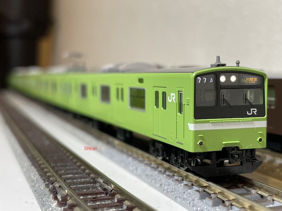 TOMIX 201系(JR西日本30N更新車・ウグイス) 入線整備！ その1