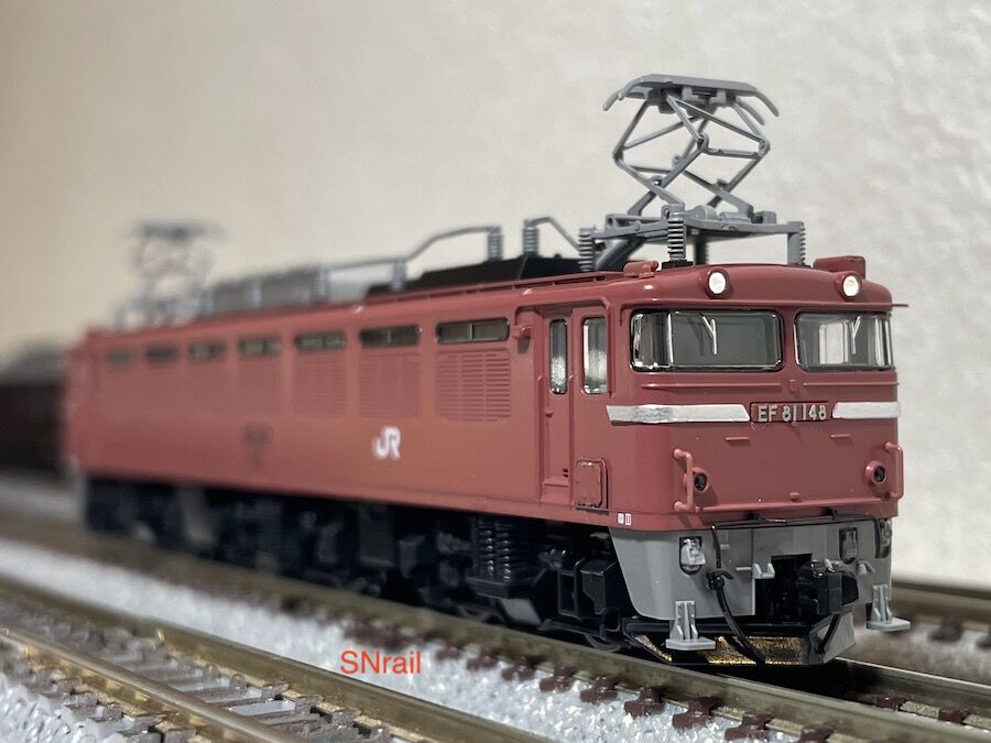ひさし付きローピン EF81-148の製作 : SN総合車両所のブログ