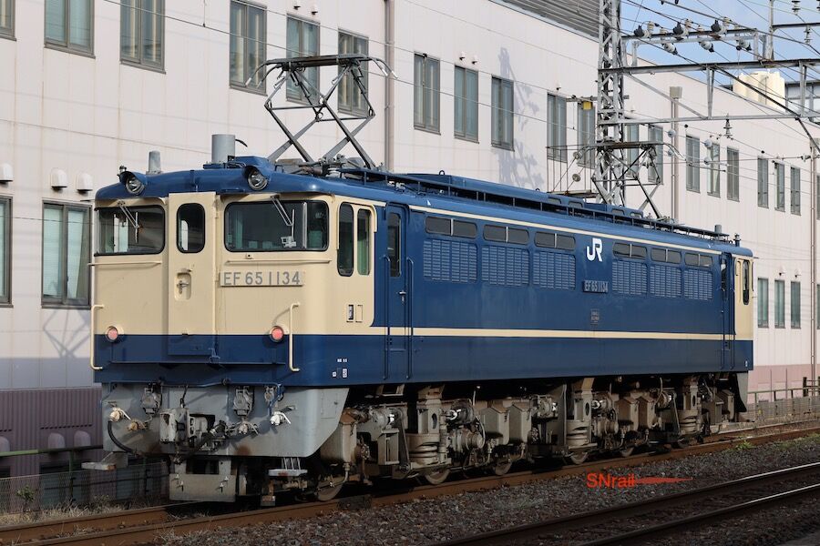 トワイライト色EF65 ついに幡生入場 : SN総合車両所のブログ