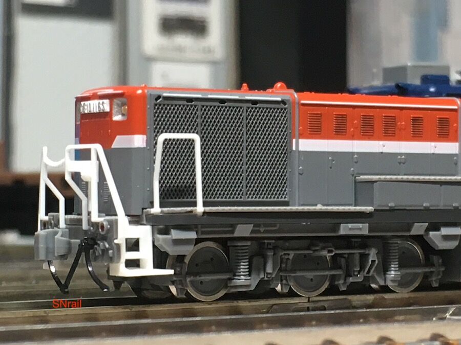 TOMIX DE10のスノープラウ撤去加工(改良版) : SN総合車両所のブログ
