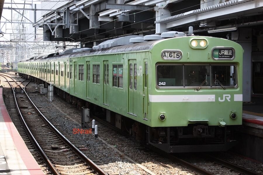 TOMIX 103系JR西日本仕様からNS618編成を作る : SN総合車両所の TOMIX 103系JR西日本仕様からNS618編成を作る : SN総合車両所の