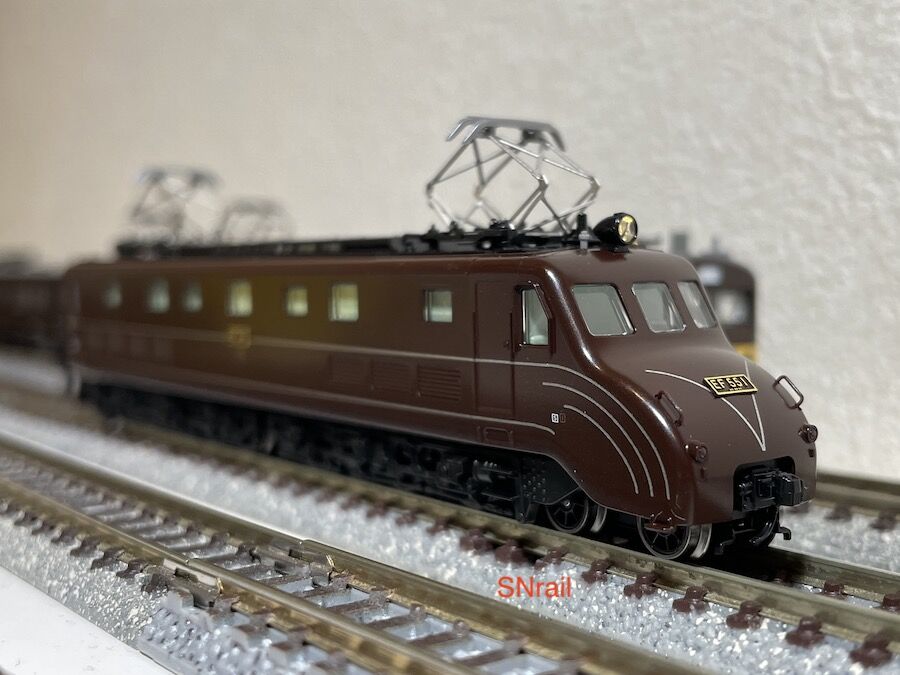 KATO EF55  電気機関車　新品　美品 カトー KATO鉄道模型オンラインショッピング EF55 高崎運転所: □現在