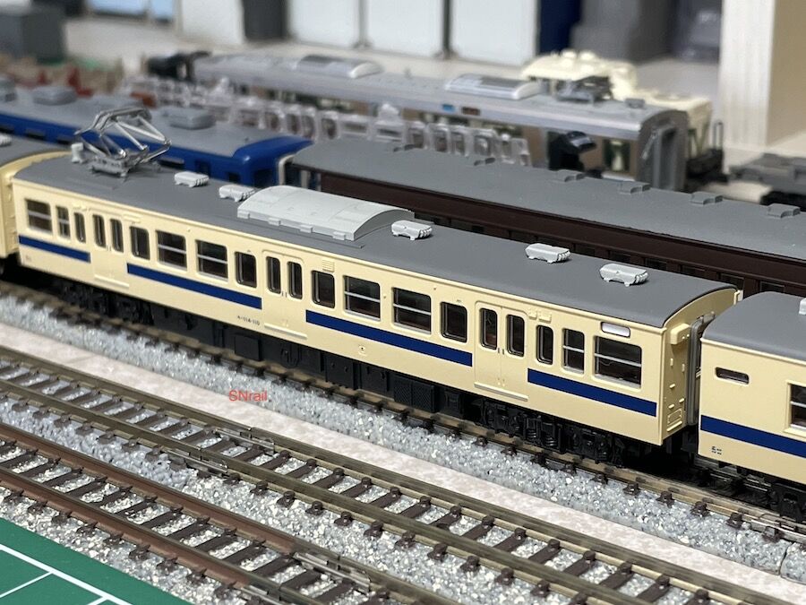 マイクロエース 片側2or3ドアの115系の入線 その1 : SN総合車両