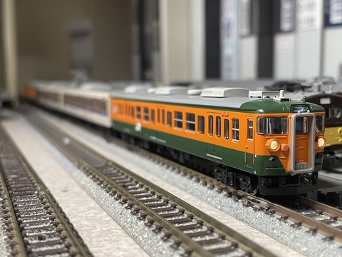 マイクロエース 113系「かぼちゃオレ」入線！ : SN総合車両所のブログ