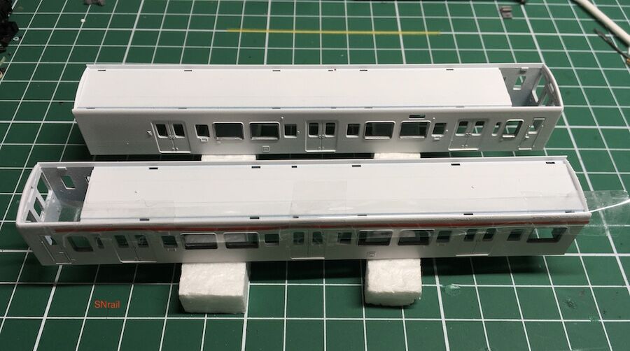 宇部の１０５系を作る U編成 その１ Sn総合車両所のブログ