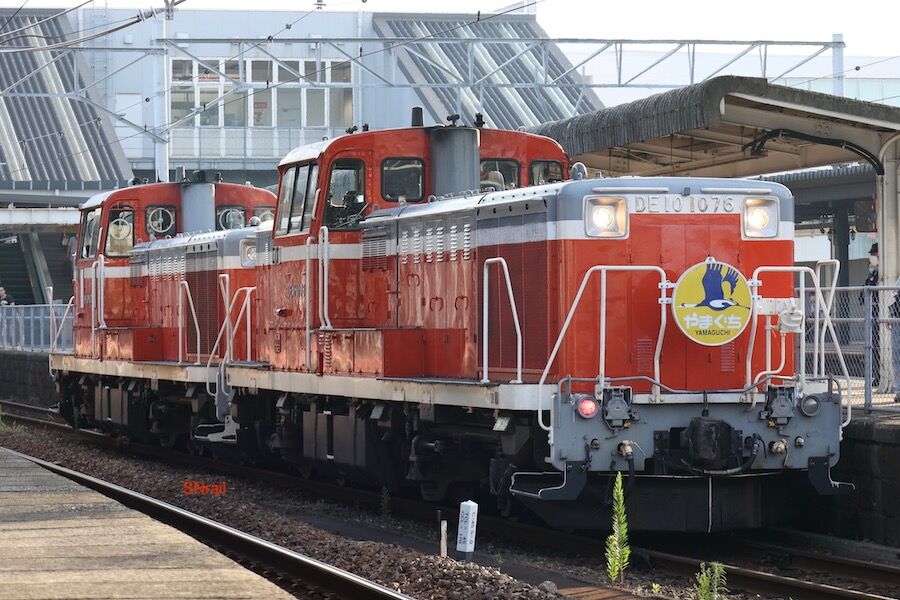 De10重連のやまぐち号を撮る Sn総合車両所のブログ