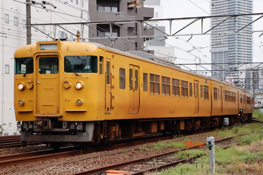 2ドアの115系 再び広島へ : SN総合車両所のブログ