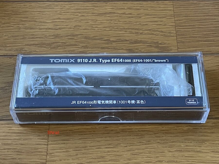 TOMIX EF64-1001 入線整備 : SN総合車両所のブログ
