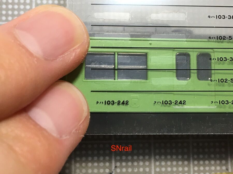 2024年新作入荷 TOMIX 103系JR西日本仕様からNS618編成を作る SN総合車両所の : コレクション