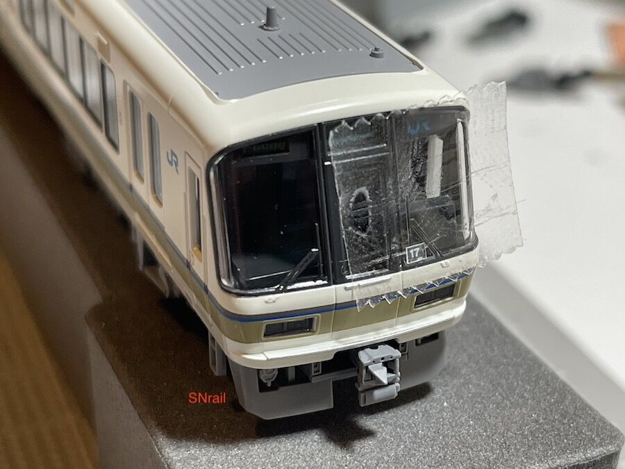 KATO 221系RN車 NA433編成 精密加工品 KATO 221系リニューアル車（JR京都線・神戸線）～加工難易度