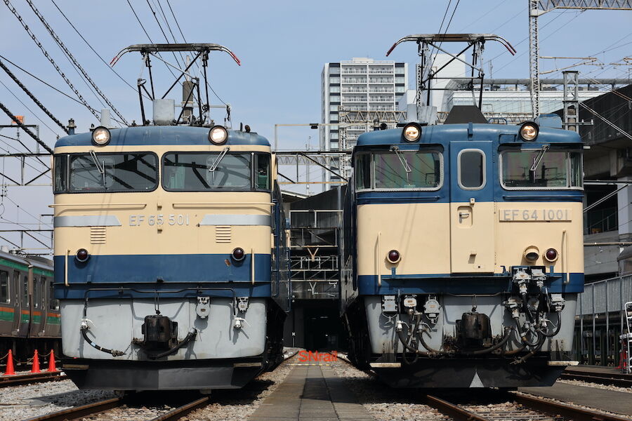待ちに待ったEF64-1001&EF65-501撮影会!! : SN総合車両所のブログ