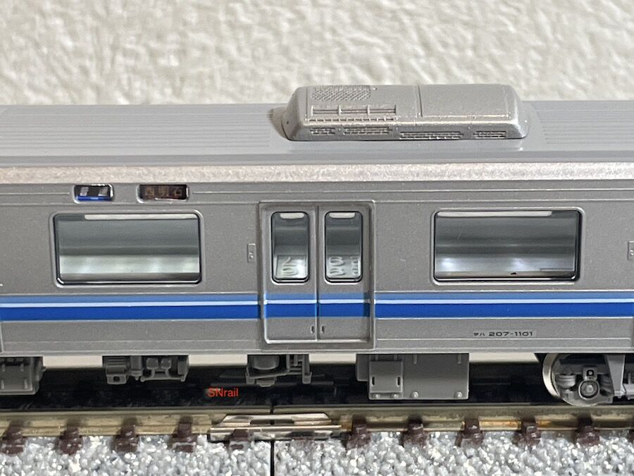 TOMIX 207系旧塗装 入線整備! : SN総合車両所のブログ TOMIX 207系旧塗装 入線整備! : SN総合車両所のブログ