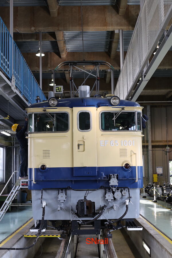念願の撮影会！秘蔵のEF65に会いに行った話 : SN総合車両所のブログ