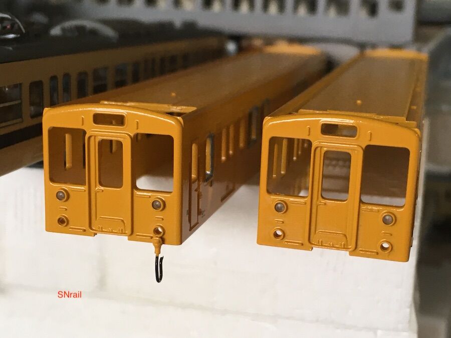 黄色が薄い105系をなんとかする 加工編 : SN総合車両所のブログ