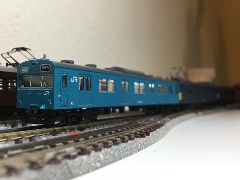 JR西日本 103系 日根野電車区 前面方向幕 鉄道部品