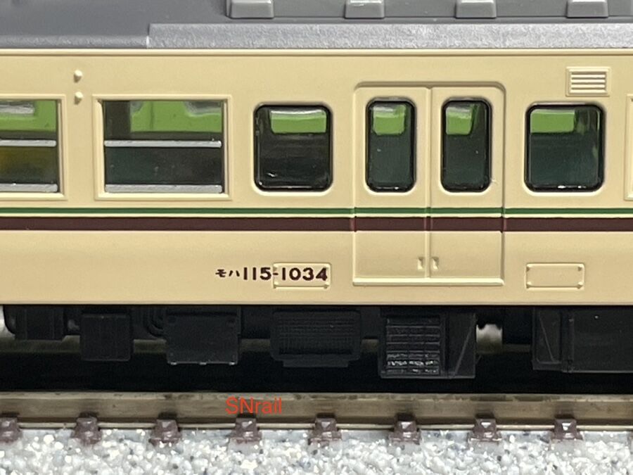 TOMIX 115系福知山色の「タイプ品」を見てみる！ : SN総合車両所のブログ