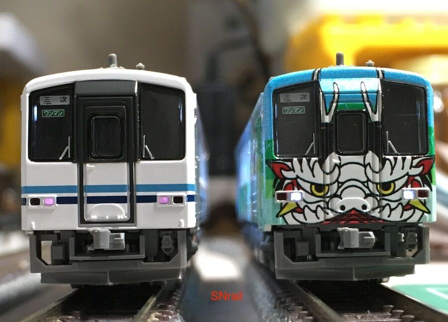 TOMIX キハ120 三江線神楽号セット整備！ : SN総合車両所のブログ