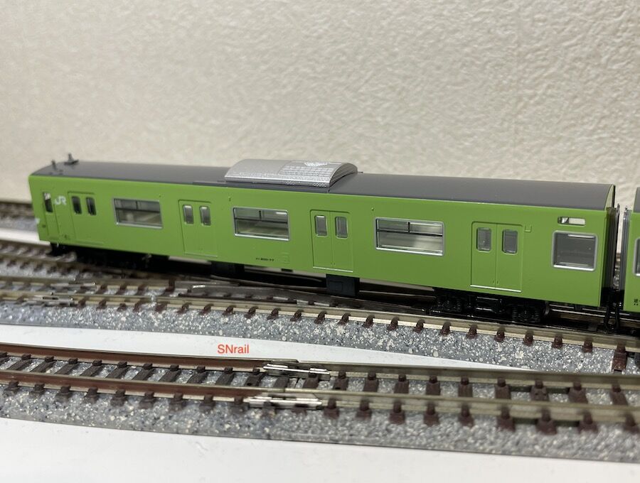 TOMIX 201系(JR西日本30N更新車・ウグイス) 入線整備！ その2