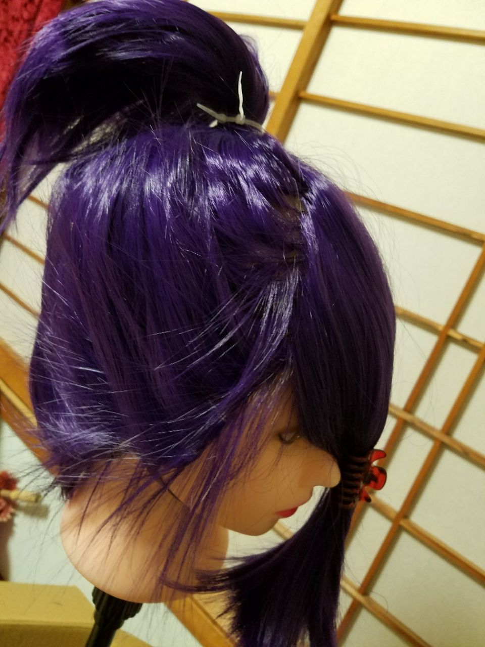 不動行光コスプレまとめ 結い上げ雑ウィッグ講座 Albertine Tina