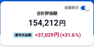 【積立NISA】2026年4月の資産状況